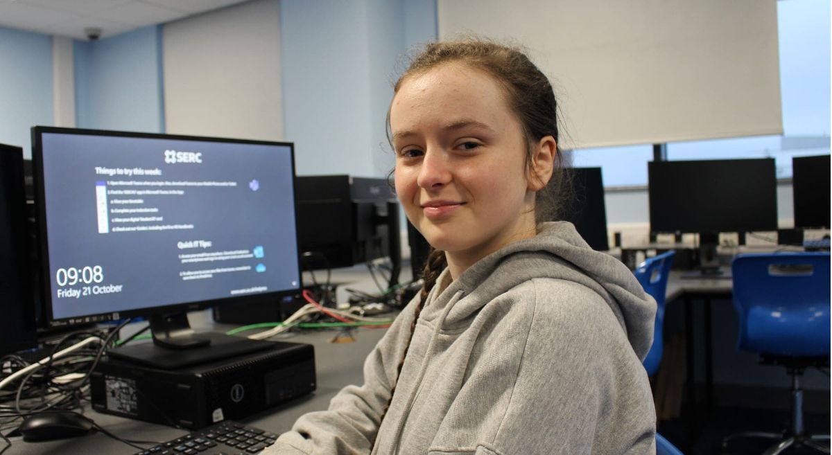 Setanta Gorman Crane is realising her IT ambitions at SERC